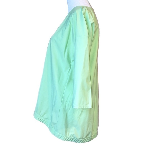 Alfani Comfort Luxe Pistachio Green Top Size M - Picture 5 of 9